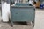 Antique Primitive Pine Bin Teal Blue Milk Paint Wood Storage Rolling Crate Box For Sale - Image 9 of 16