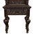 Antique 17th Century Dutch Carved Ebonized Oak Credence Cabinet on Stand 1680 For Sale - Image 15 of 16