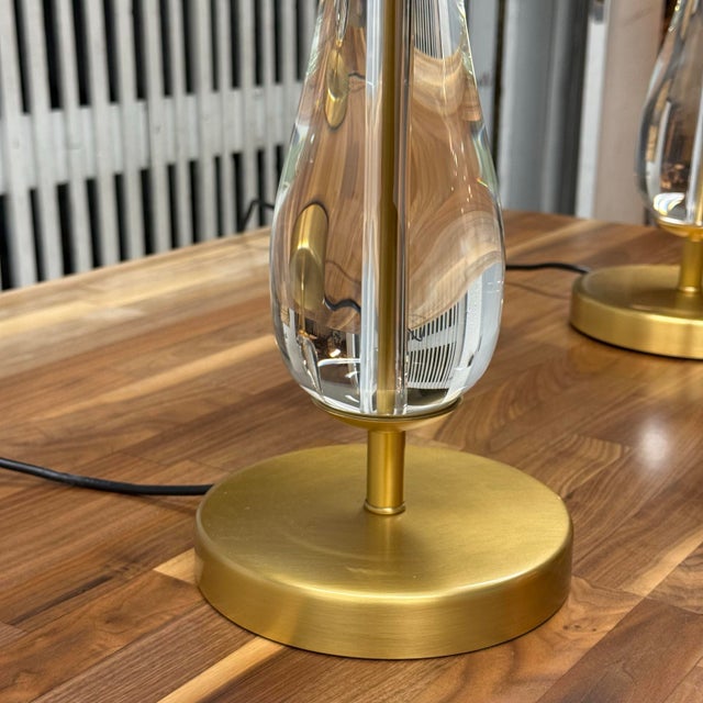 Modern Eichholtz Stilla Table Lamps, Pair For Sale - Image 9 of 12