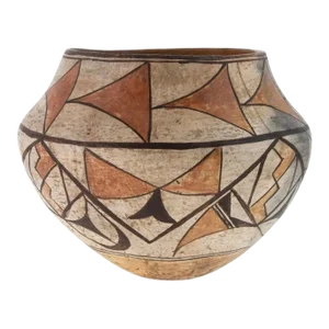19th Century Acoma Pueblo Pottery Olla