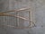 Vintage Mid-Century Modern Brass Hoop Wire Log Holder & Record Rack For Sale In Charleston - Image 6 of 17