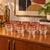 Culver Ltd. Superb Culver Red Paisley 22k Gold Glassware Set of 6 Mid Century 1960s For Sale - Image 4 of 10