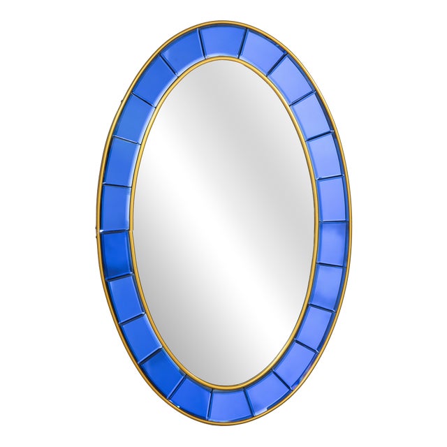 Mod. 2727 Mirror by Cristal Art, 1960 For Sale