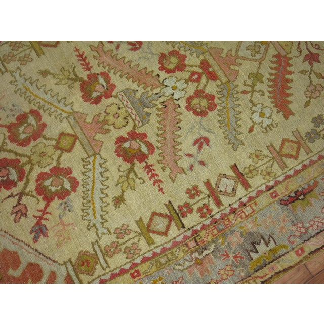 Turkish Antique Kula Rug - 4'5" x 6'10" For Sale In New York - Image 6 of 7