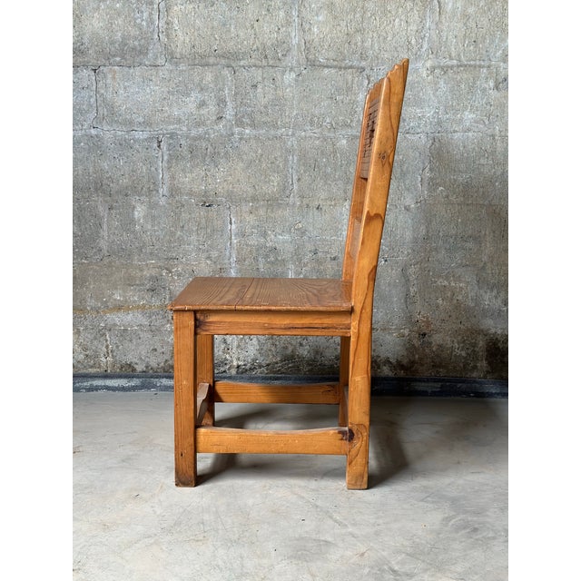 Spanish Spanish Carved Dining Chairs, Set of 6 For Sale - Image 3 of 10