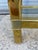 1970s Master Craft 2 Tone Brass Pedestal For Sale - Image 5 of 11