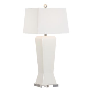 Albion Table Lamp - White For Sale