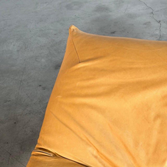 Tan Papillon Lounge Chairs in Cognac Leather by Guido Maria Rosati for Giovannetti, 1972, Set of 2 For Sale - Image 8 of 18