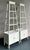 White Vintage Regency Lacquered Stacked Etagere - A Pair For Sale - Image 8 of 12