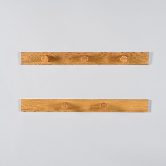 1970s Vintage French Coat Racks by Charlotte Perriand, 1970s, Set of 2 For Sale - Image 5 of 10
