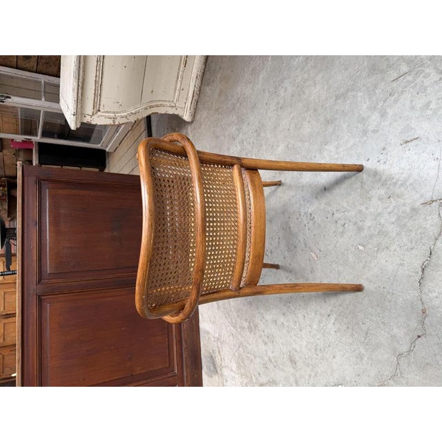 1930s No. 811 Bentwood Chair by Josef Hoffman for Thonet For Sale - Image 5 of 9