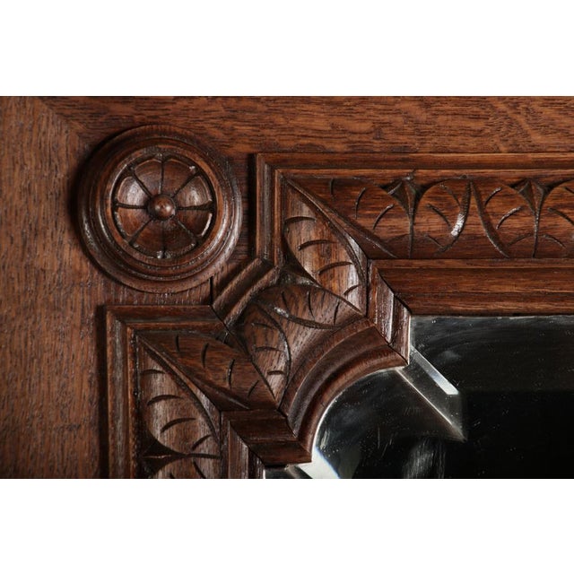 Antique Wilhelminian Oak Cabinet, 1880s For Sale - Image 15 of 18
