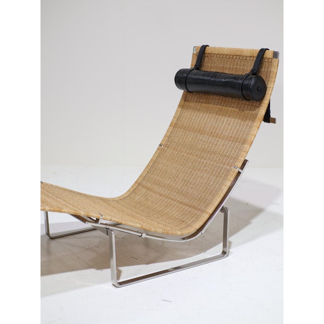 PK24 Lounge Chair in Rattan by Poul Kjaerholm for Fritz Hansen, 1988 For Sale - Image 10 of 14