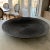 Contemporary Roost Large Grey Wire With Gold Flecks Shallow Bowl For Sale - Image 3 of 9