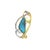 A contemporary brooch-pendant showcasing an elegant design with a striking opal centerpiece. The opal displays a...