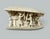 Chinese Antique Carved Asian Chinese Figured Clam Shell Animals Elephant Camel Lion 19Ct For Sale - Image 3 of 17