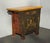 Chinoiserie Antique Hand Painted Asian Chinoiserie Altar Cabinet For Sale - Image 3 of 12