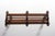 Early 20th Century Antique Victorian Style Oak and Cast Iron Coat Rack For Sale - Image 5 of 17