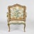 Off-white 18th Century Painted French Armchair in Coraggio Fabric For Sale - Image 8 of 10