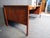 1960s 1960s Vintage Modern Walnut Writing Desk Attributed to Harvey Probber For Sale - Image 5 of 9