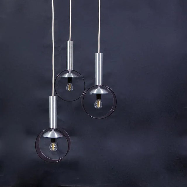 Three Pending Lights from Stilux, 1960s For Sale - Image 9 of 12