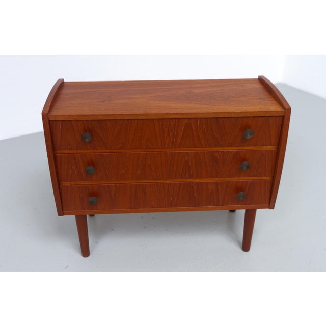 Mid-Century Modern Danish Teak Dresser, 1960s For Sale - Image 4 of 18