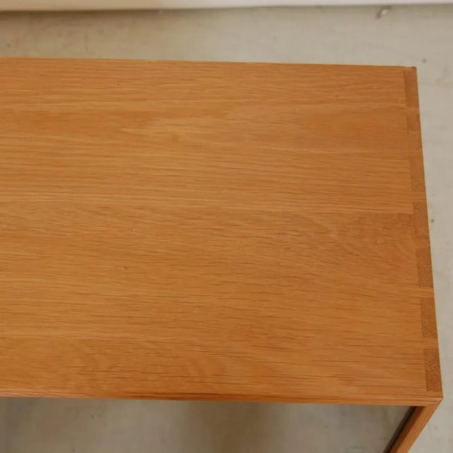 Vintage Bookcase in Oak by Mogens Koch for Rud. Rasmussen For Sale - Image 5 of 10