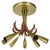 Article: Ceiling light Producer: Origin Italy in the manner of Stilnovo, Gio Ponti Age: 1950s This modernist light was...