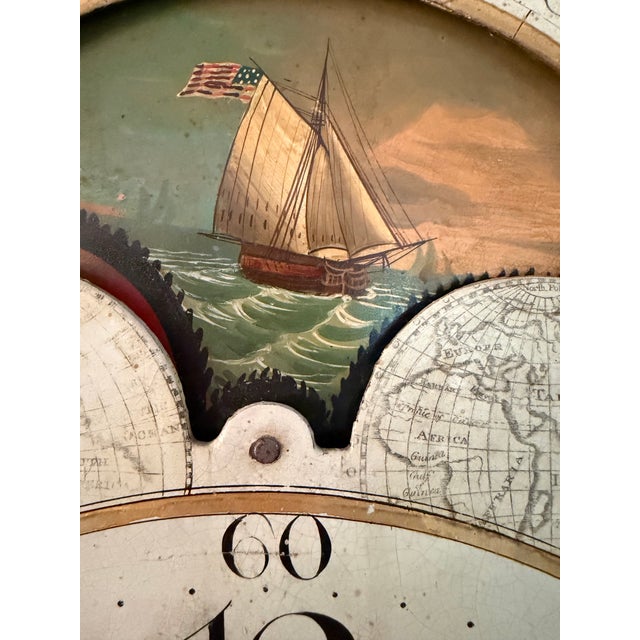 Southern Grandfather Clock, Shenandoah Valley, Virginia, Late 18th Century For Sale - Image 9 of 10