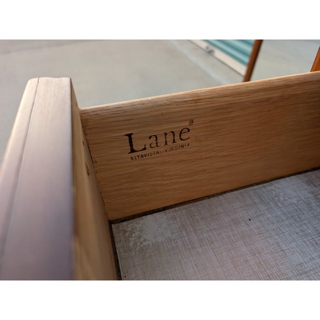Mid Century Modern Walnut 9 Drawer Lowboy 'First Edition' Dresser by Lane, C1960s For Sale In Los Angeles - Image 6 of 12