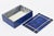 Mid Century Modern Lapis Lazuli, Silver Inlay and Quartz Stone Box, 1950's For Sale In Miami - Image 6 of 13