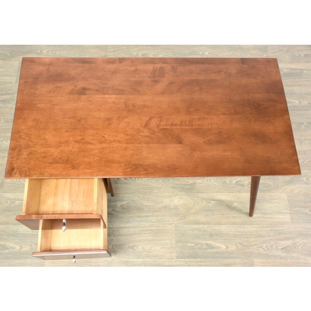 1960s 1960s Refinished Paul McCobb Planner Group Desk For Sale - Image 5 of 10