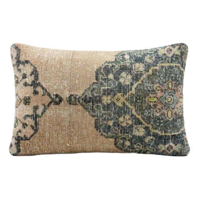 Anatolian Lumbar Rug Pillow Cover 16'' X 24'' For Sale