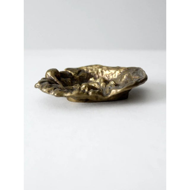 Mid-Century Modern Keeler Brass Ashtray Circa 1967 For Sale - Image 3 of 7