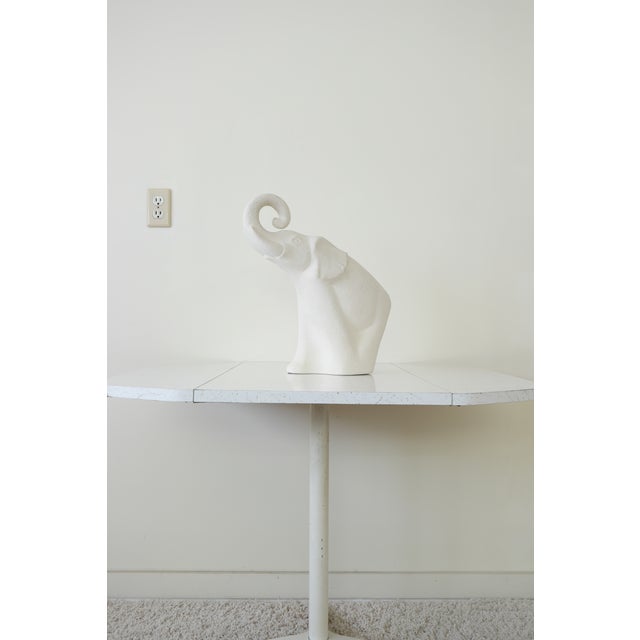 1960s Art Nouveau Royal Haeger Ceramic Elephant Figurine/Sculpture For Sale - Image 9 of 12