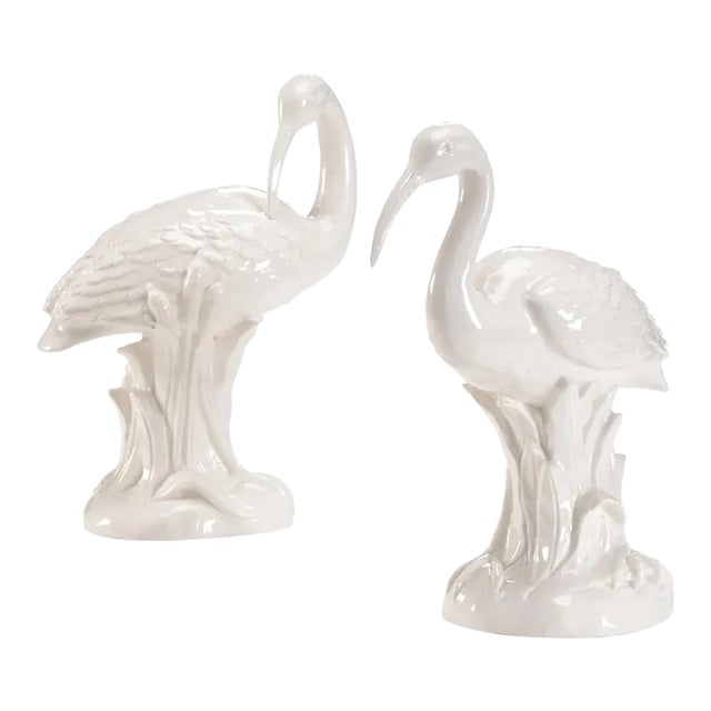Chelsea House Ibis in White - A Pair For Sale