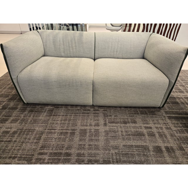 Textile MDF Italia Mia 2-Seat XL Sofa For Sale - Image 7 of 9