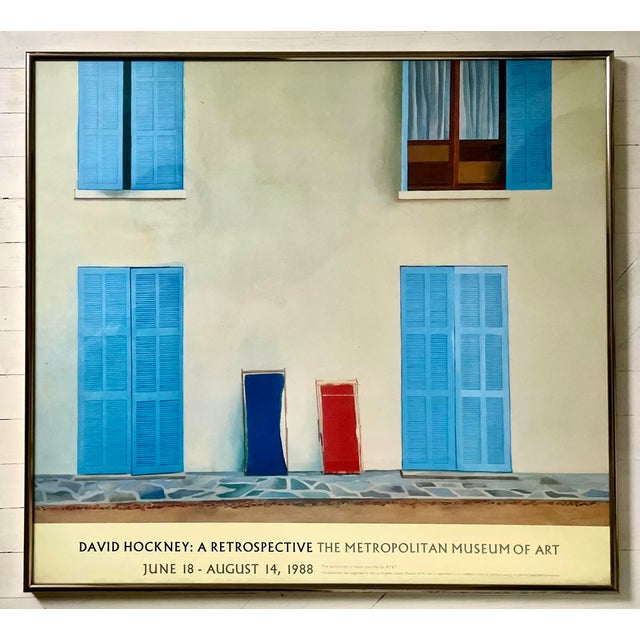 レア　David Hockney ポスター david-hockney-self-portrait-