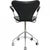 Black Model 3217 Office Chair in Patinated Black Essential Leather by Arne Jacobsen, 2000s For Sale - Image 8 of 13
