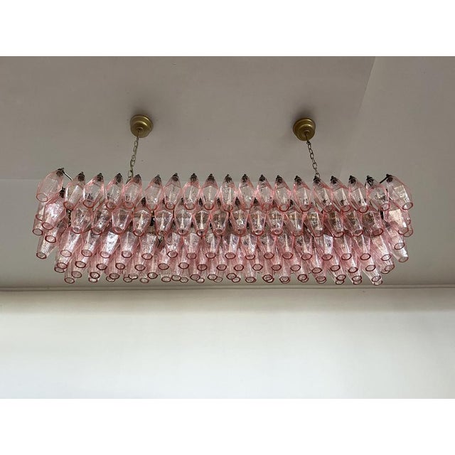 Mid-Century Modern Murano Poliedri Chandelier by Carlo Scarpa, 1990 For Sale - Image 3 of 18