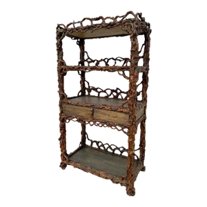 19th Century Japanese Root Shelf