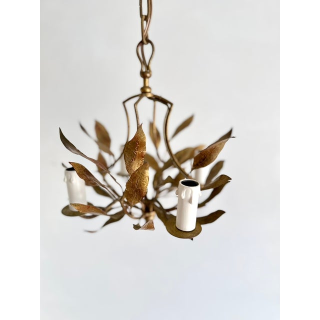 Vintage Hollywood Regency Pendant Light, 1960 For Sale - Image 10 of 18
