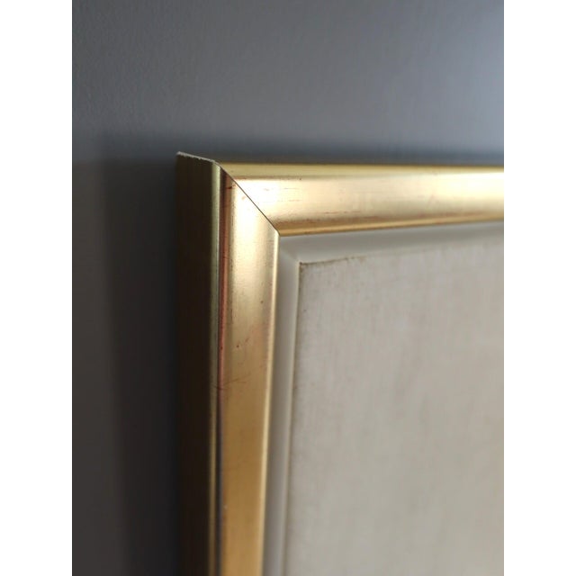 1970s 1971 Modernist 'Clocks & Chimes' Vintage Swedish Abstract Oil Painting, Framed For Sale - Image 5 of 12