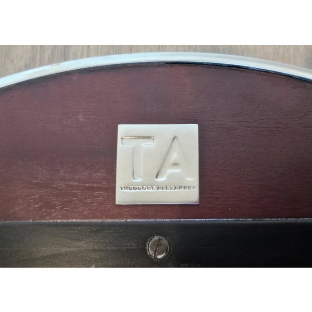 Theodore Alexander Neoclassical Modern Side Table For Sale - Image 12 of 12