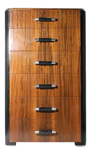 Period Donald Deskey Deco Chest of Drawers