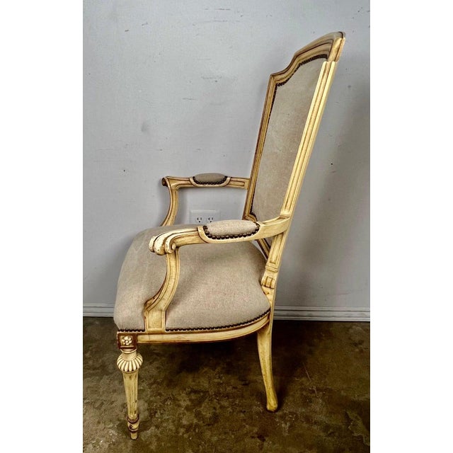 Set of Eight French Dining Chairs, Louis XVI Style, Early 20th Century For Sale - Image 10 of 17