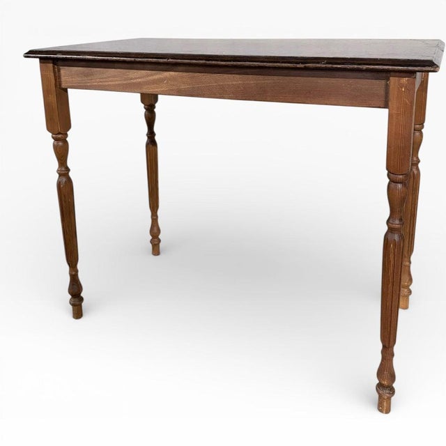 Mid-Century Pine and Oak Console Table For Sale - Image 5 of 7