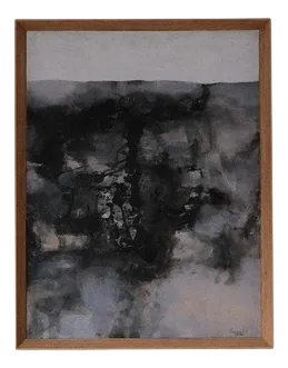 Angela Cassanello, Landscape, 1966, Oil on Canvas