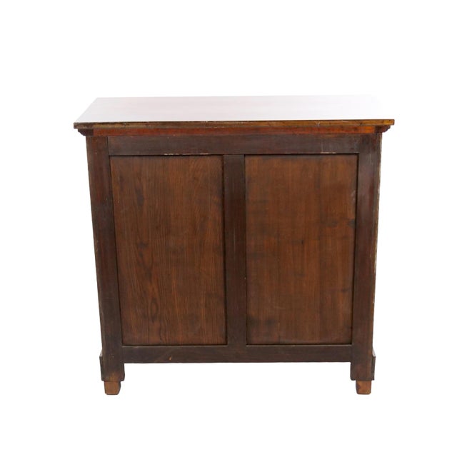 Antique Regency-Style Rosewood Mahogany Bookcase Cabinet, Circa 1880 For Sale - Image 10 of 11
