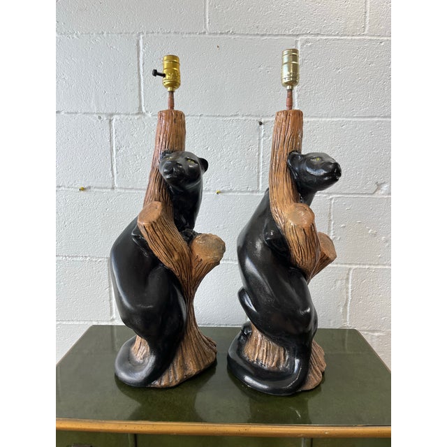 Black Panther Lamps For Sale - Image 8 of 9
